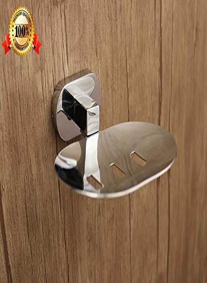 آي ستار حامل صابون فردي من الفولاذ المقاوم للصدأ 304 من iSTAR / طبق صابون / حامل صابون للحمام / إكسسوارات الحمام (عبوة من قطعتين فضية اللون) - Image 5